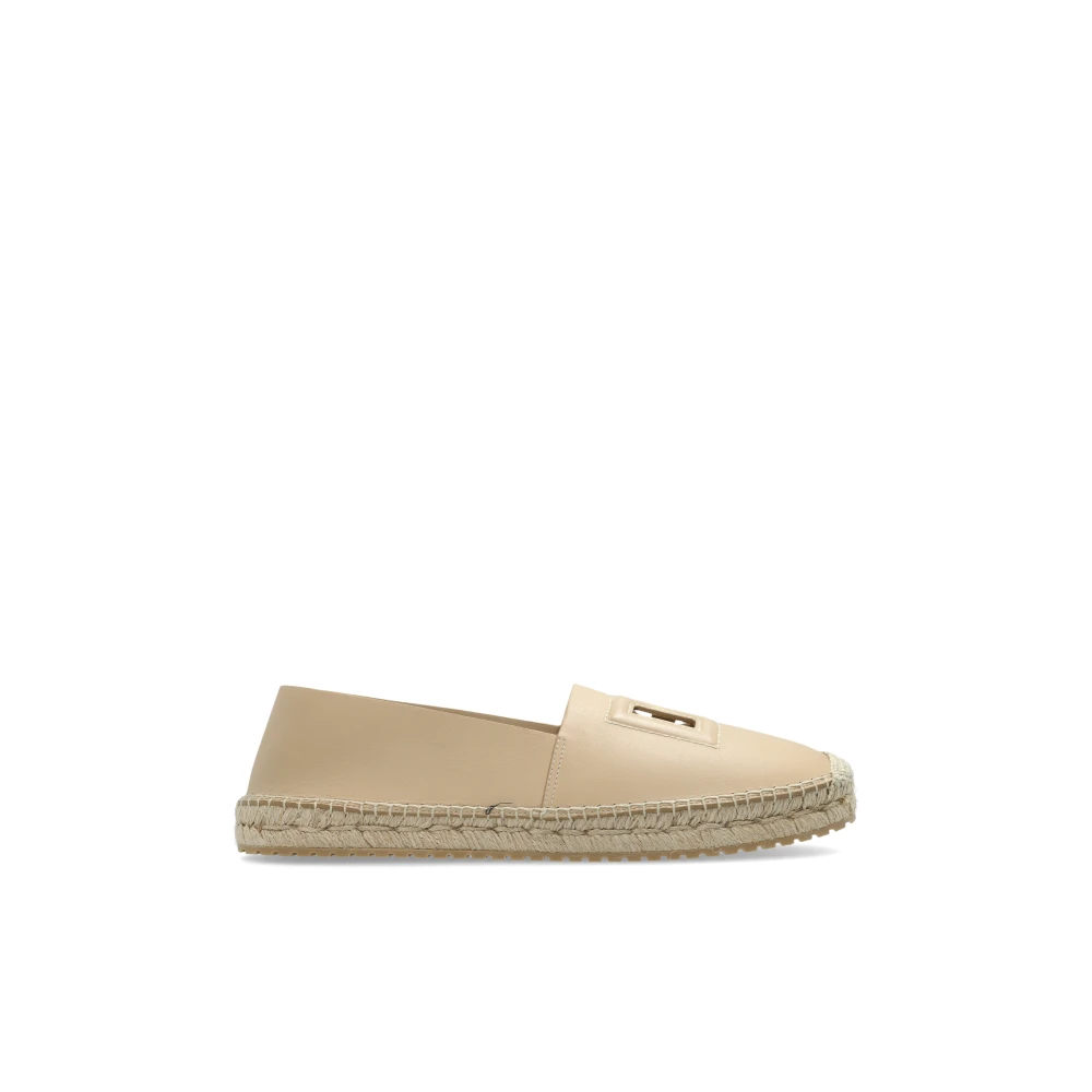 Dolce & Gabbana Uomo Beige - Espadrillas In Pelle - Shoes - 43 Eu