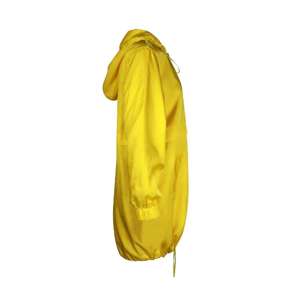 Moschino Pre-Owned Pre-owned Polyester outerwear Yellow Dames