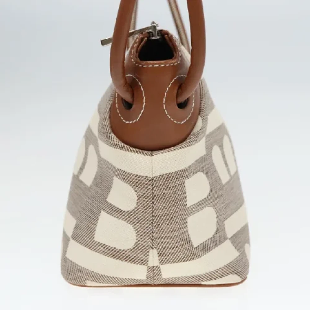 Bally Pre-owned Canvas handbags Beige Dames