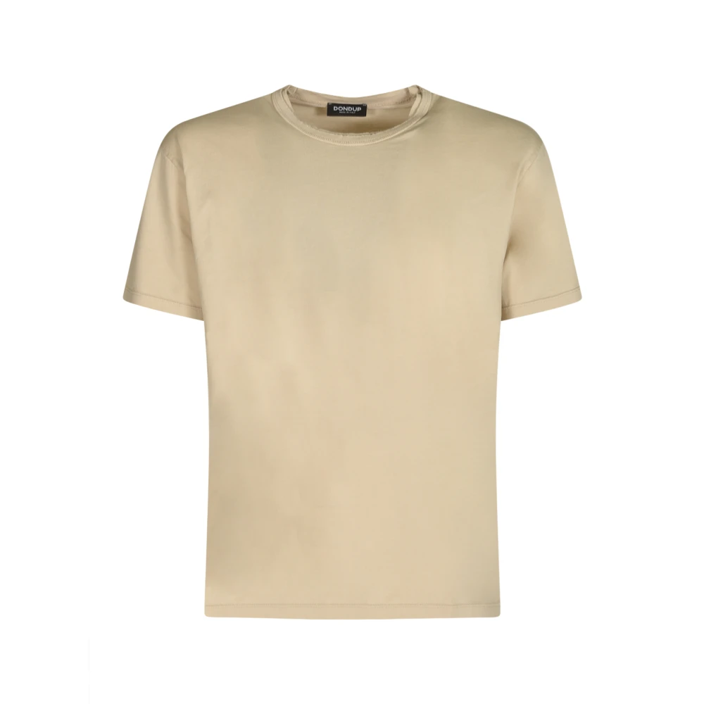 Dondup - Tops > T-Shirts - Beige - Dondup - Modalova