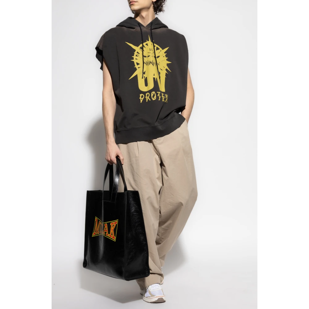 44 Label Group Bedrukte Sweatshirt Gray Heren