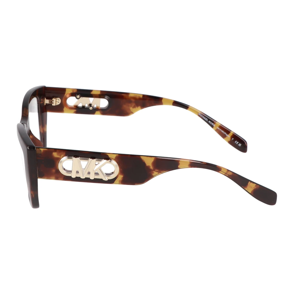 Michael Kors Elegante Moderne Brilmonturen Brown Dames