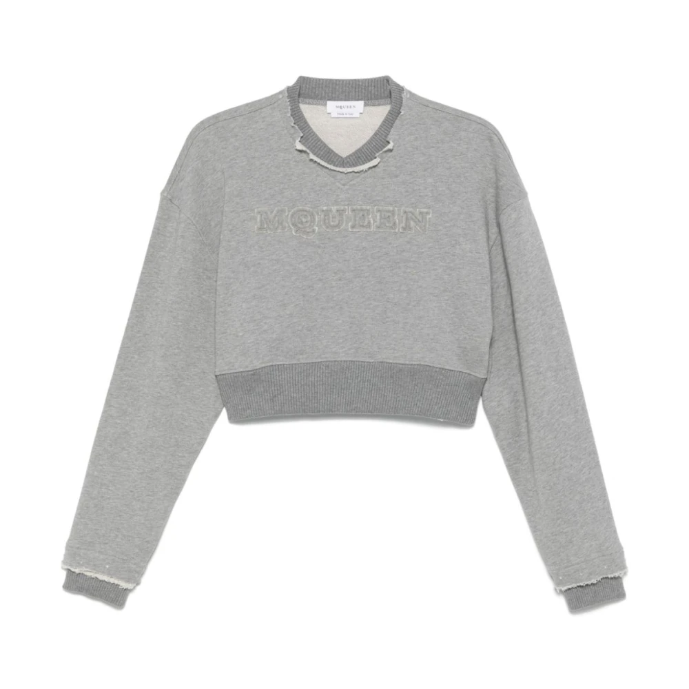 Alexander mcqueen Grijze Sweater Collectie Gray Dames