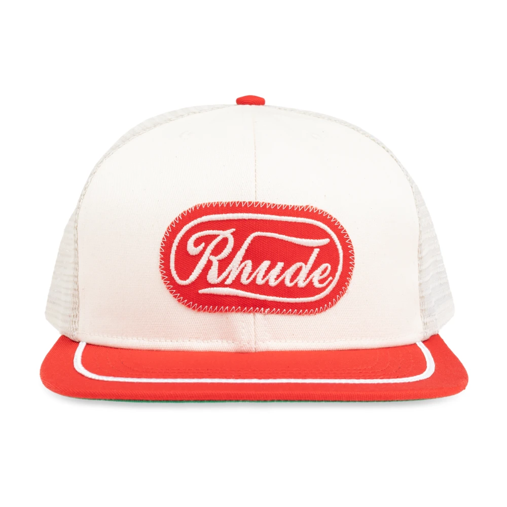 Rhude Baseballpet White Heren