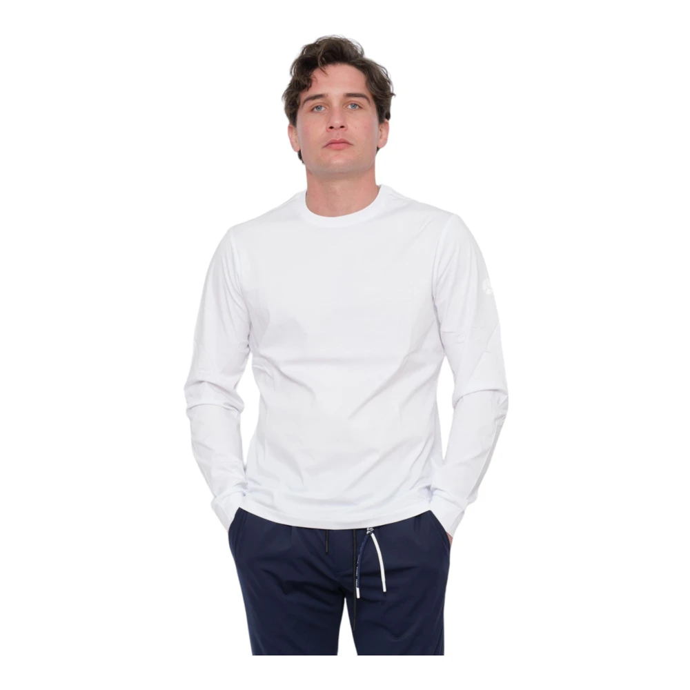 People of Shibuya Lange Mouw T-shirt White Heren