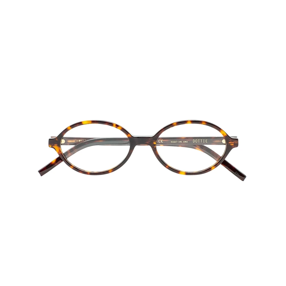 Kaleos Women's Brown Glasses, 51 Mm, Dottie 002 Eyeglasses