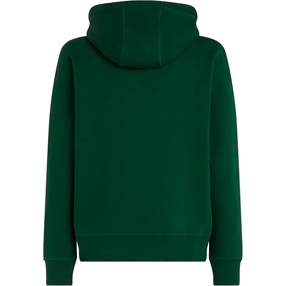 Tommy Hilfiger Groene Sweater Katoen Polyester Mix Regular Fit Green Heren