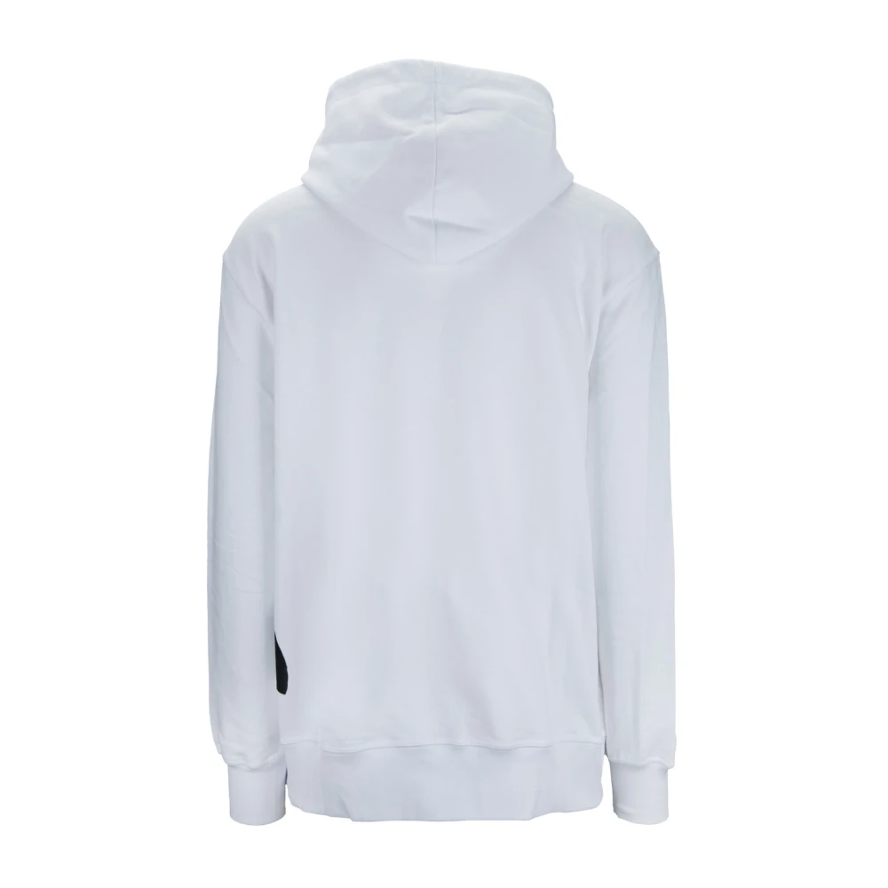 alexander mcqueen Hoodie met grafische print en trekkoord White Heren