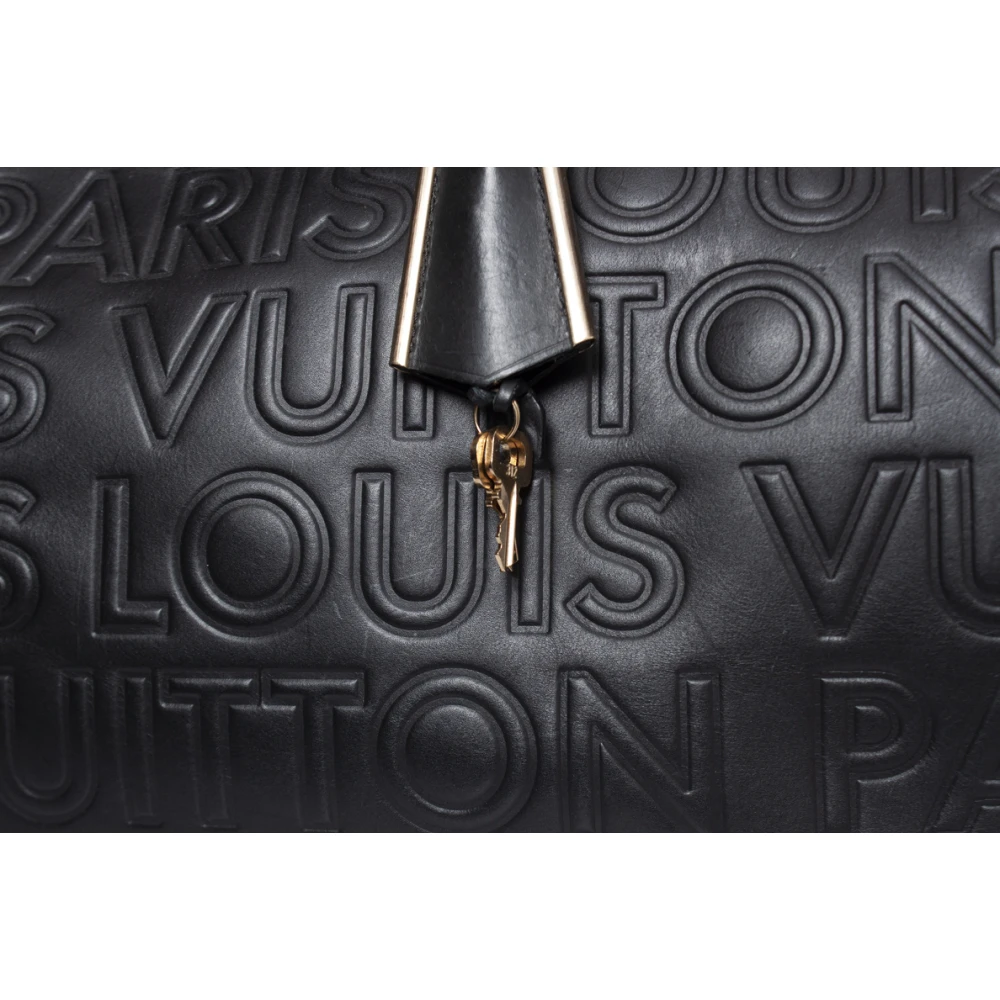 Louis Vuitton Vintage Tweedehands tas Black Dames