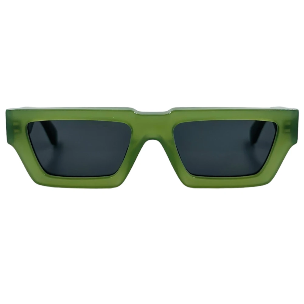 Off White Sunglasses Green, Unisex