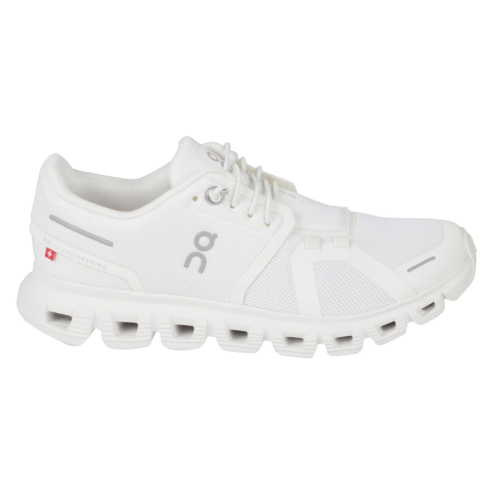 On Running White Flat Shoes For Running - Female - Sneakers - White - 3 1/2 Uk - Shoes - Image 5