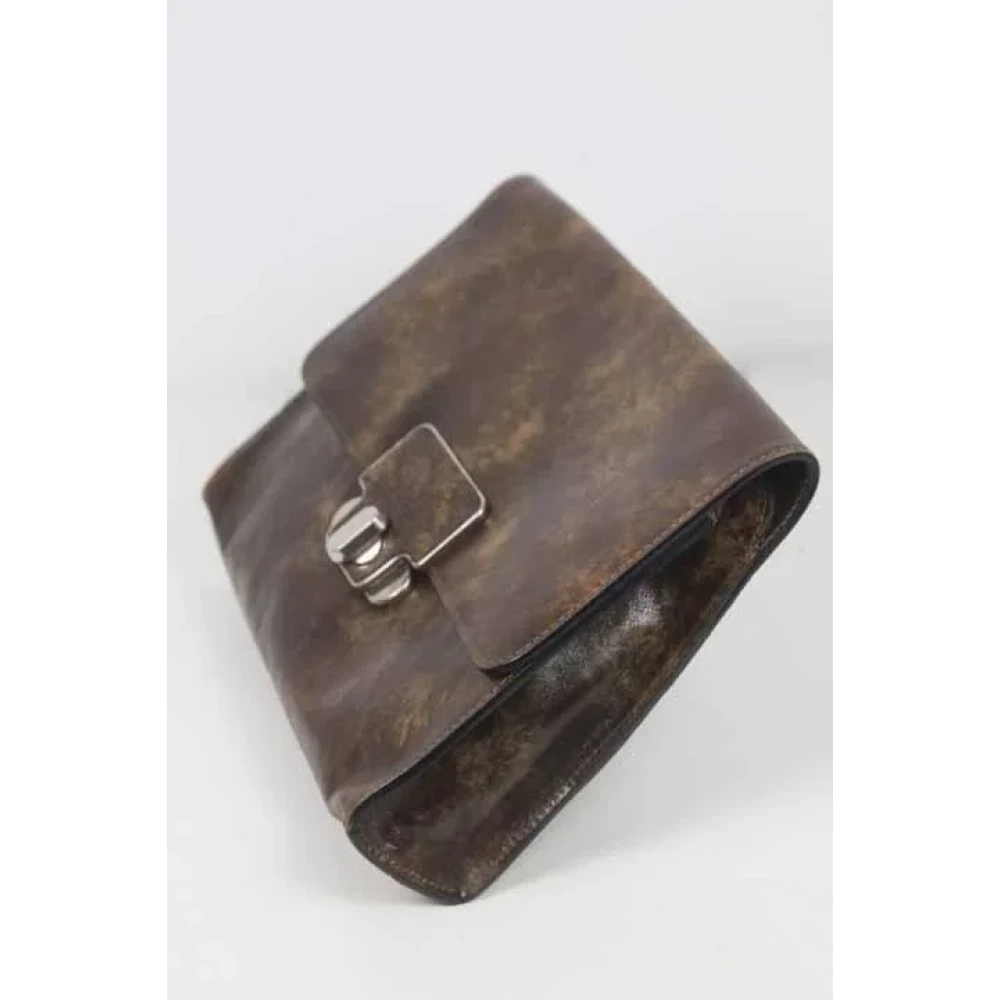 Chloé Pre-owned Leather wallets Brown Dames