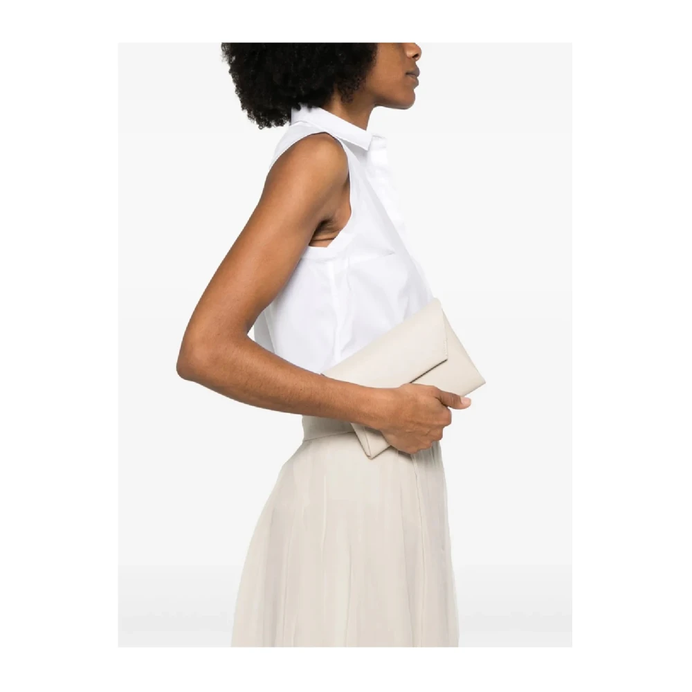 BRUNELLO CUCINELLI Ivoor Mini Tas Dames Handtas Beige Dames