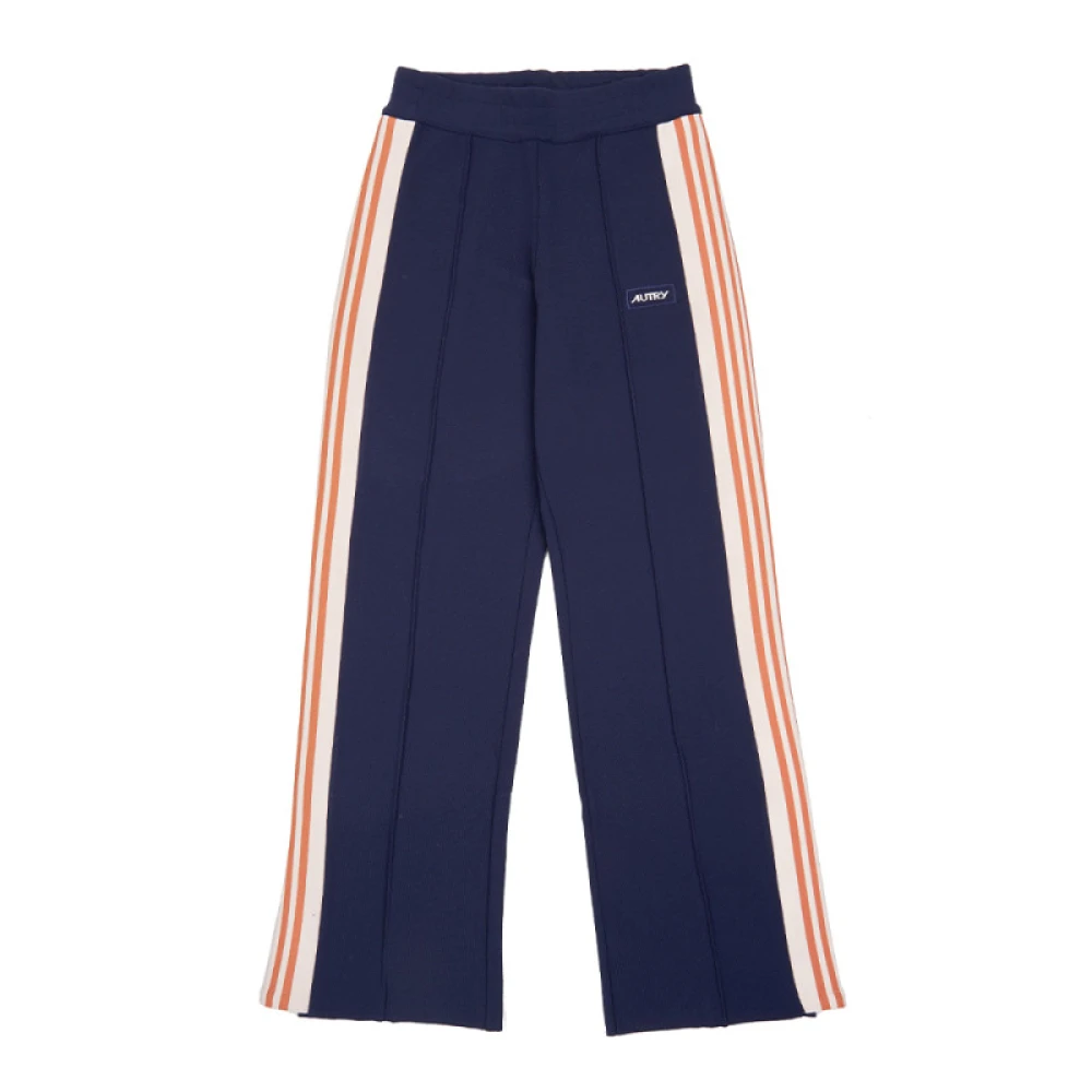 Autry Trainingsbroek met contrastbanden Blue Heren