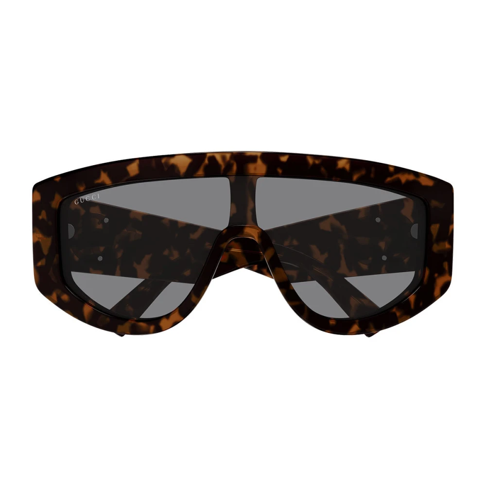 Gucci Unisex Brown Mask Sunglasses - Sunglasses - One Size - Accessories