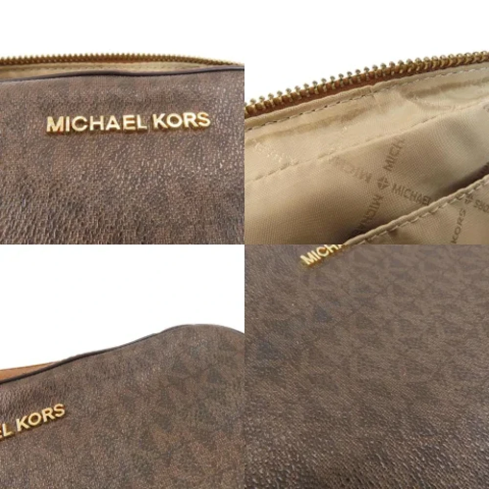 Michael Kors Pre-owned Leather shoulder-bags Brown Dames