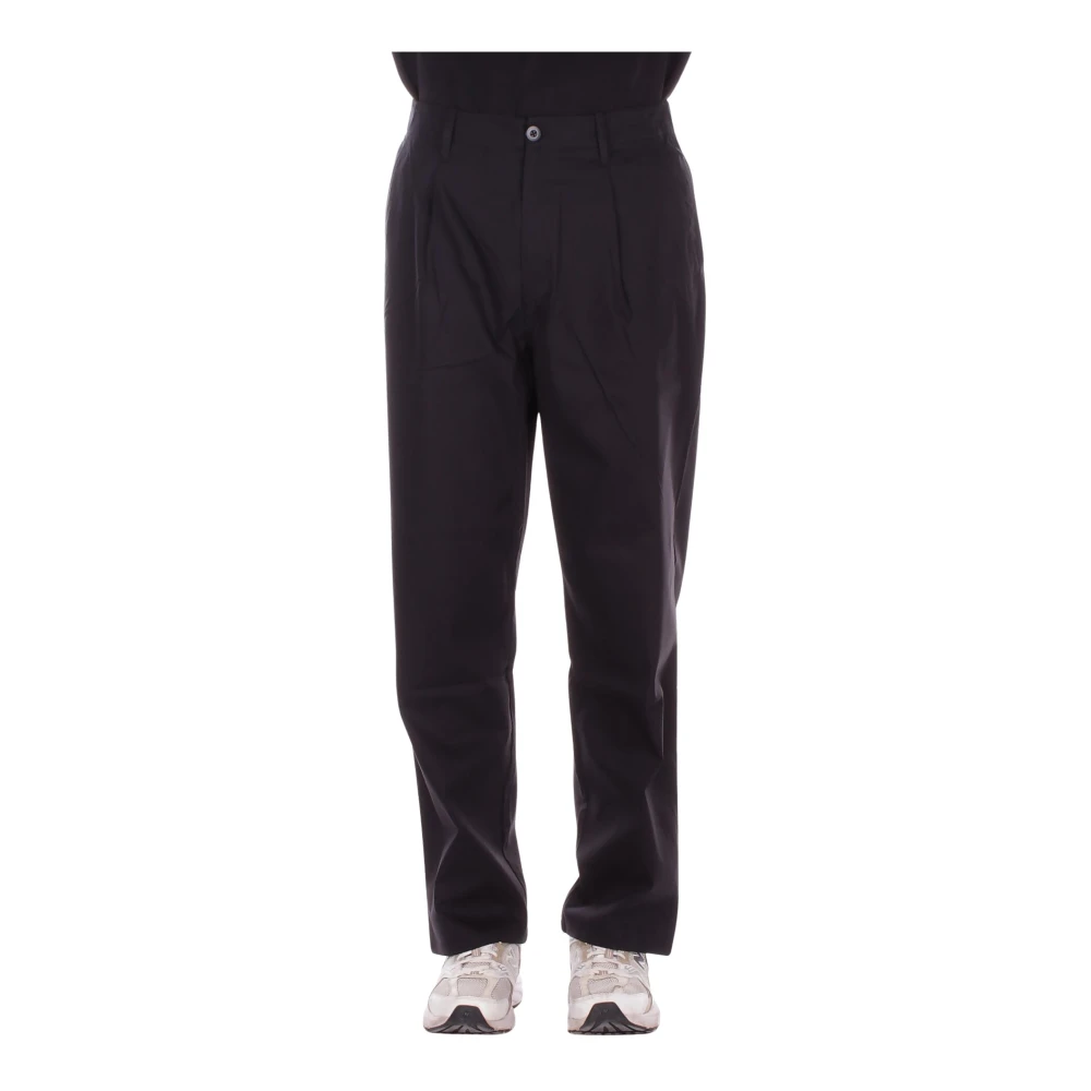 New Balance Men's Black Straight Trousers, L, Athletics Relaxed Trouser