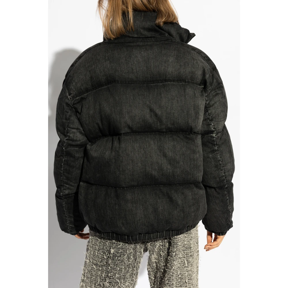 Diesel Gewatteerde jas 'W-Mons-A' Black Heren