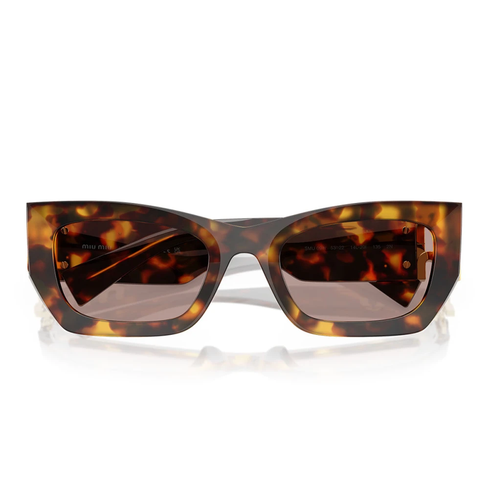 Miu Miu Women's Brown Mu 09Ws Sunglasses - Sunglasses - 53 Mm - Accessories