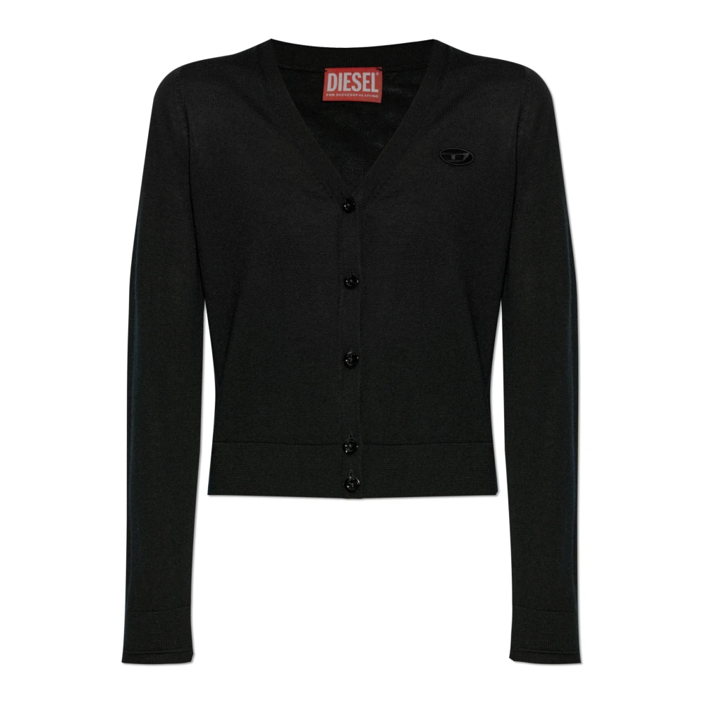 Diesel Cardigan M-Alima Black Dames