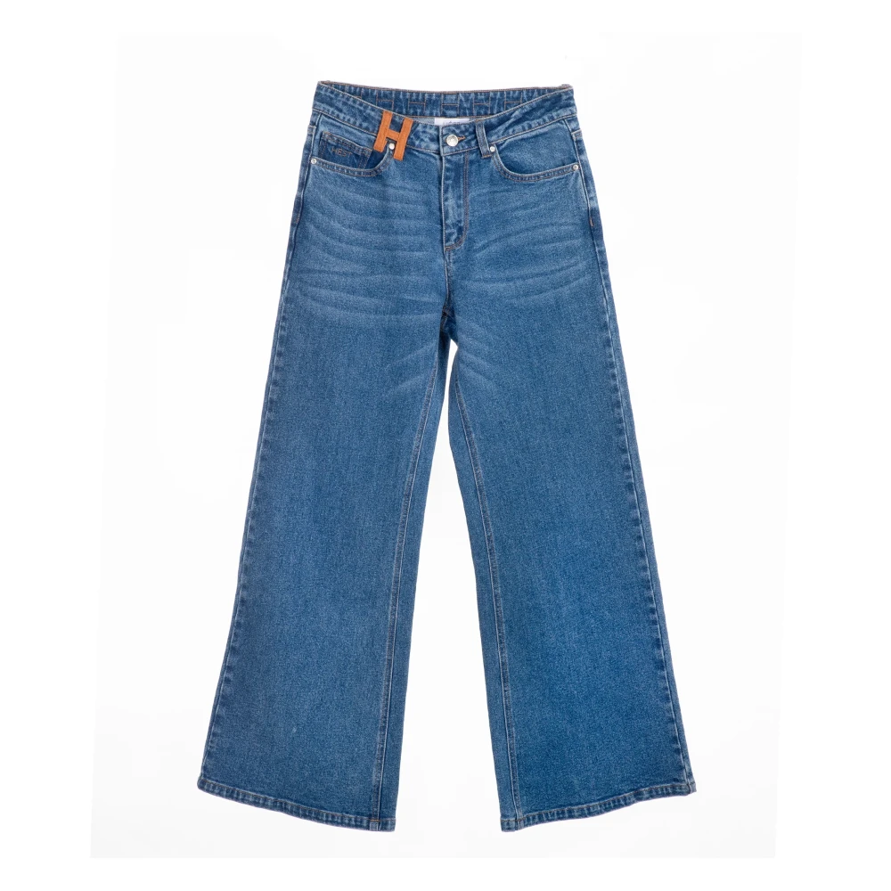 Hést Vida Ben Denim Jeans med Unik Stil Blue, Dam