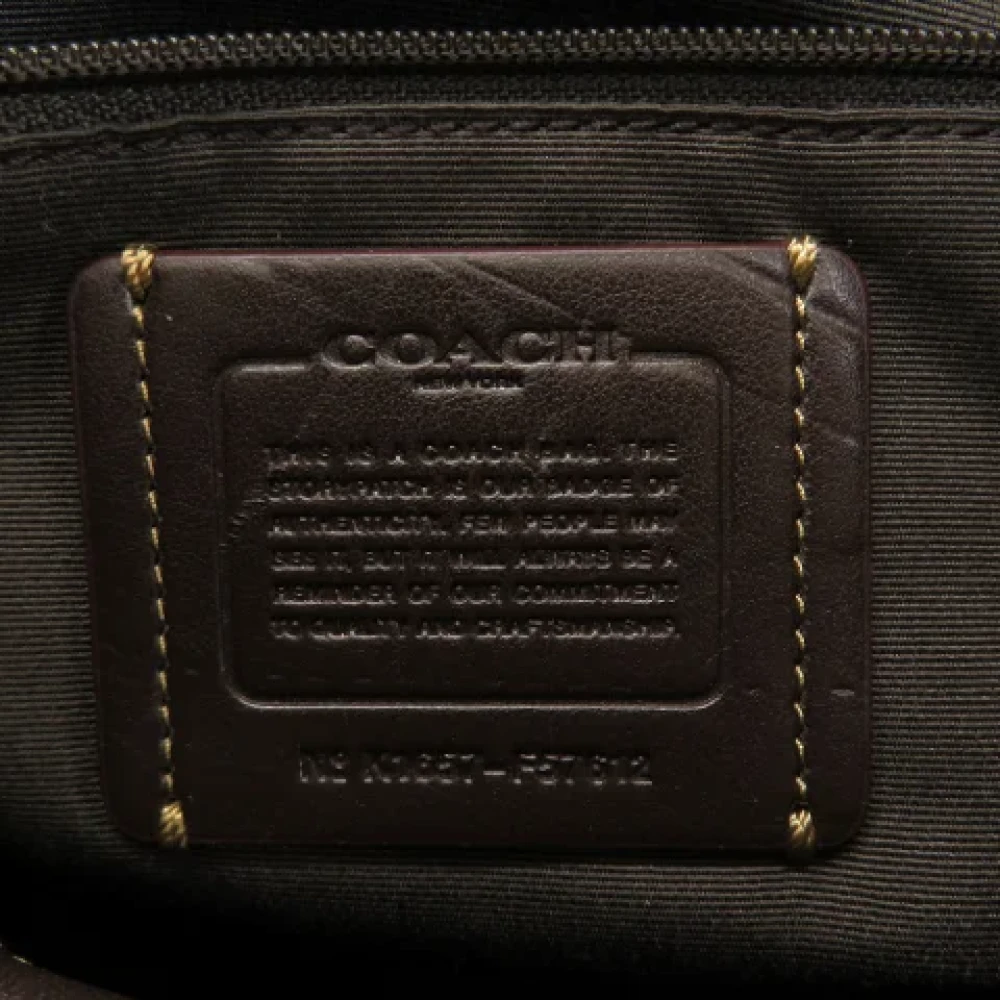 Coach Pre-owned Fabric totes Beige Dames