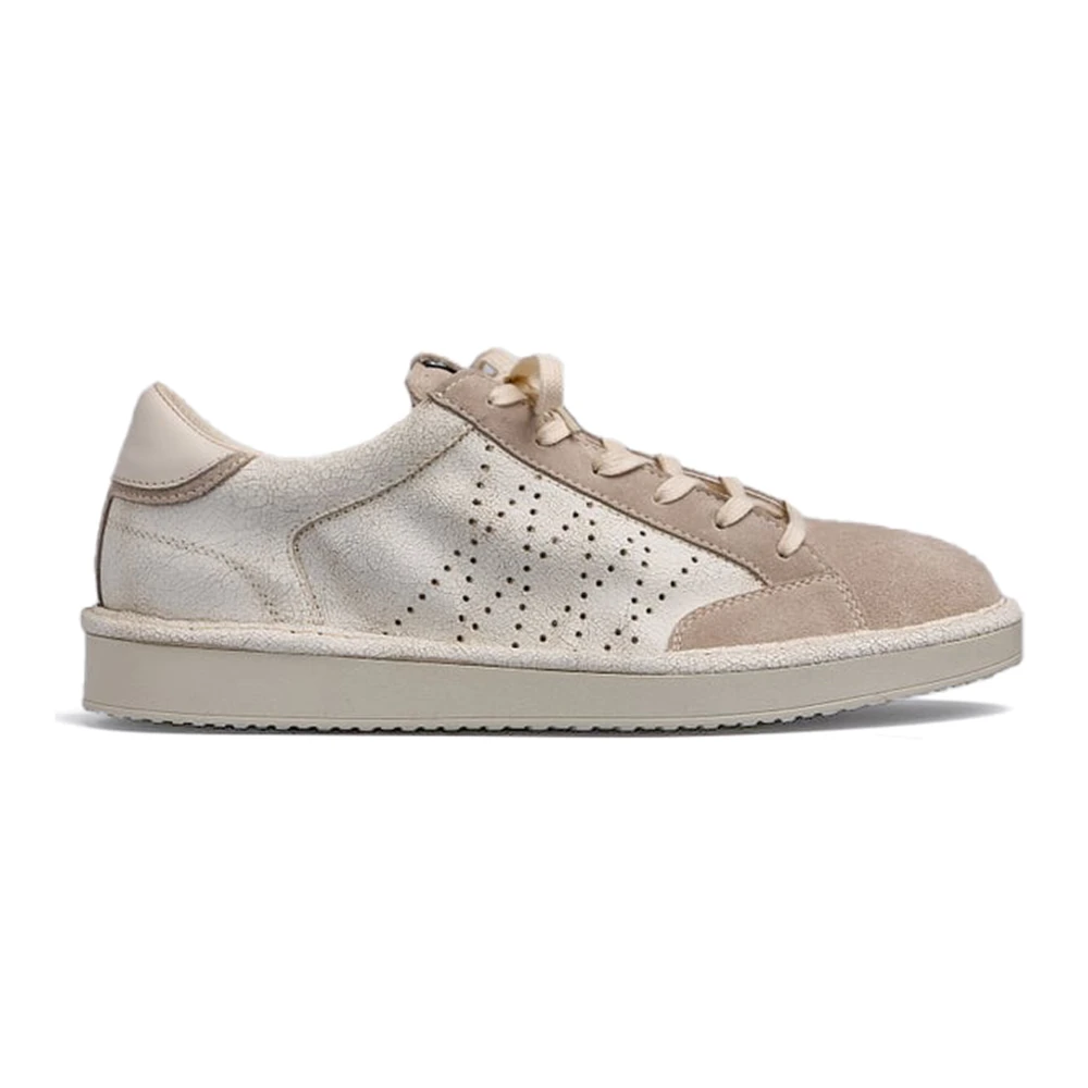 Panchic Schoenen met veters en ivoorkleurig bovenwerk Heren Schoenen Beige