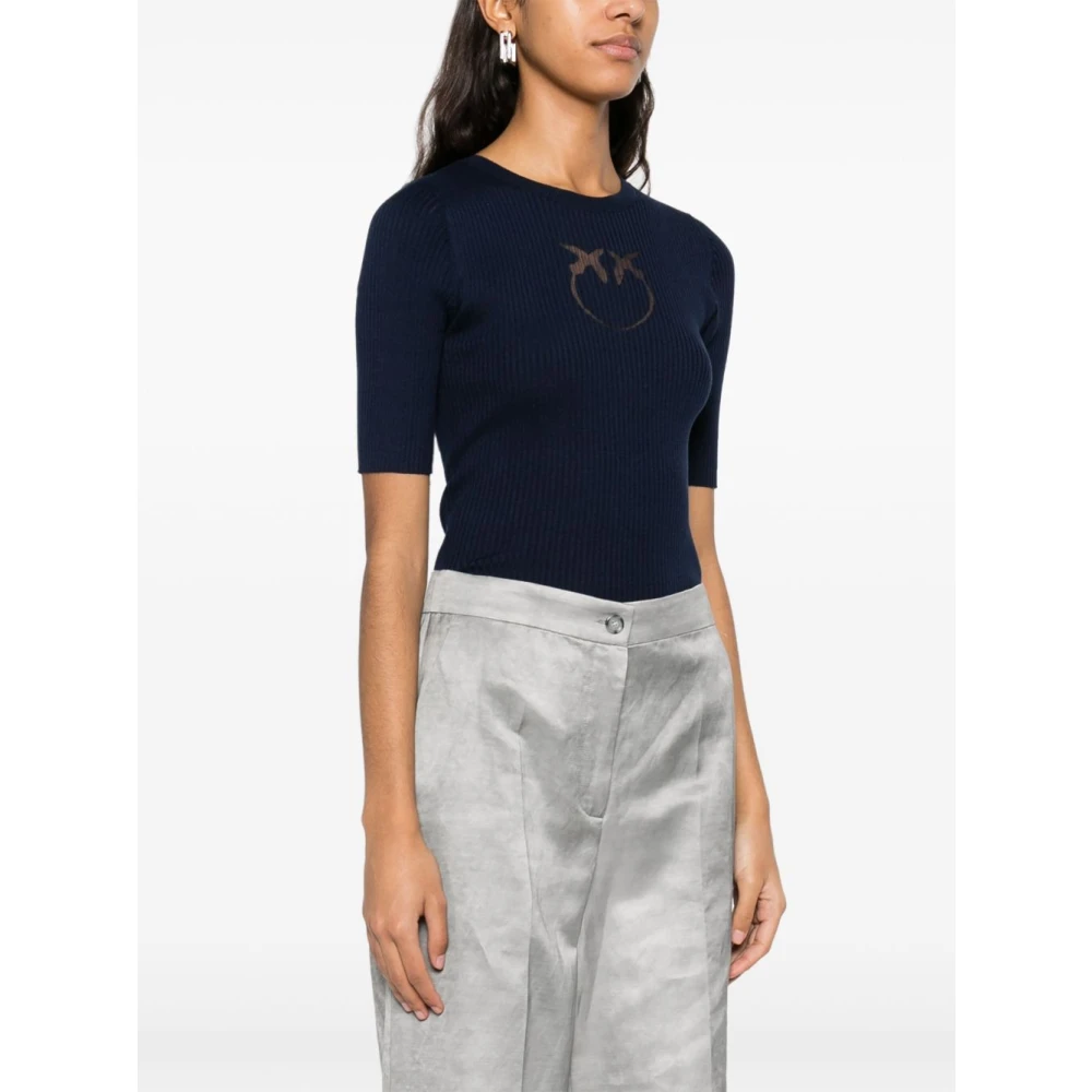 pinko Blauwe Trui voor Vrouwen Blue Dames