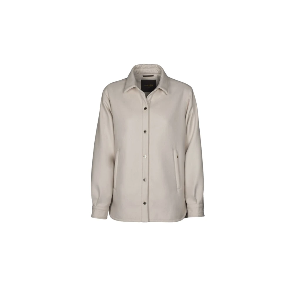 Moorer Men's Beige Light Jackets, 3XS, Kinsale Ls9 Shirt