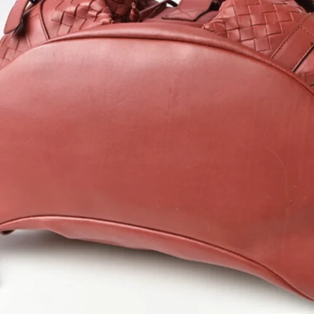 Bottega Veneta Vintage Pre-owned Fabric backpacks Pink Dames