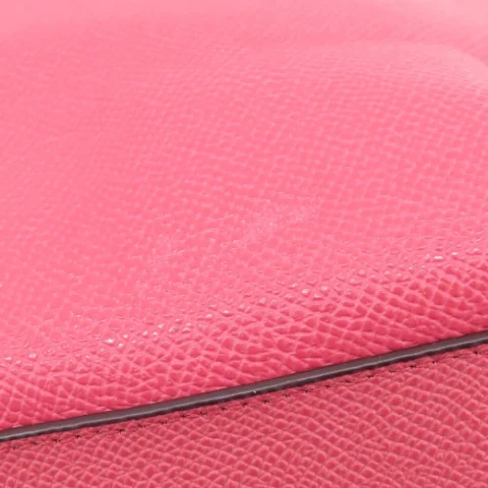 Coach Pre-owned Leather totes Pink Dames