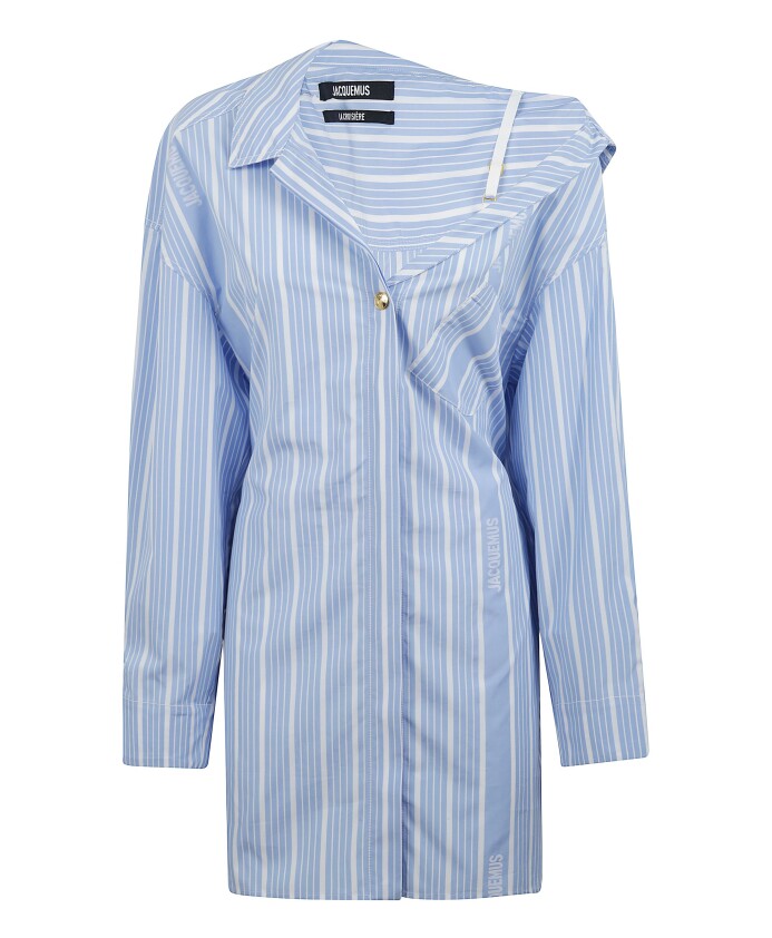 robe-a-rayures-avec-motif-unique