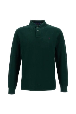 Custom Slim Fit Långärmad Pikétröja