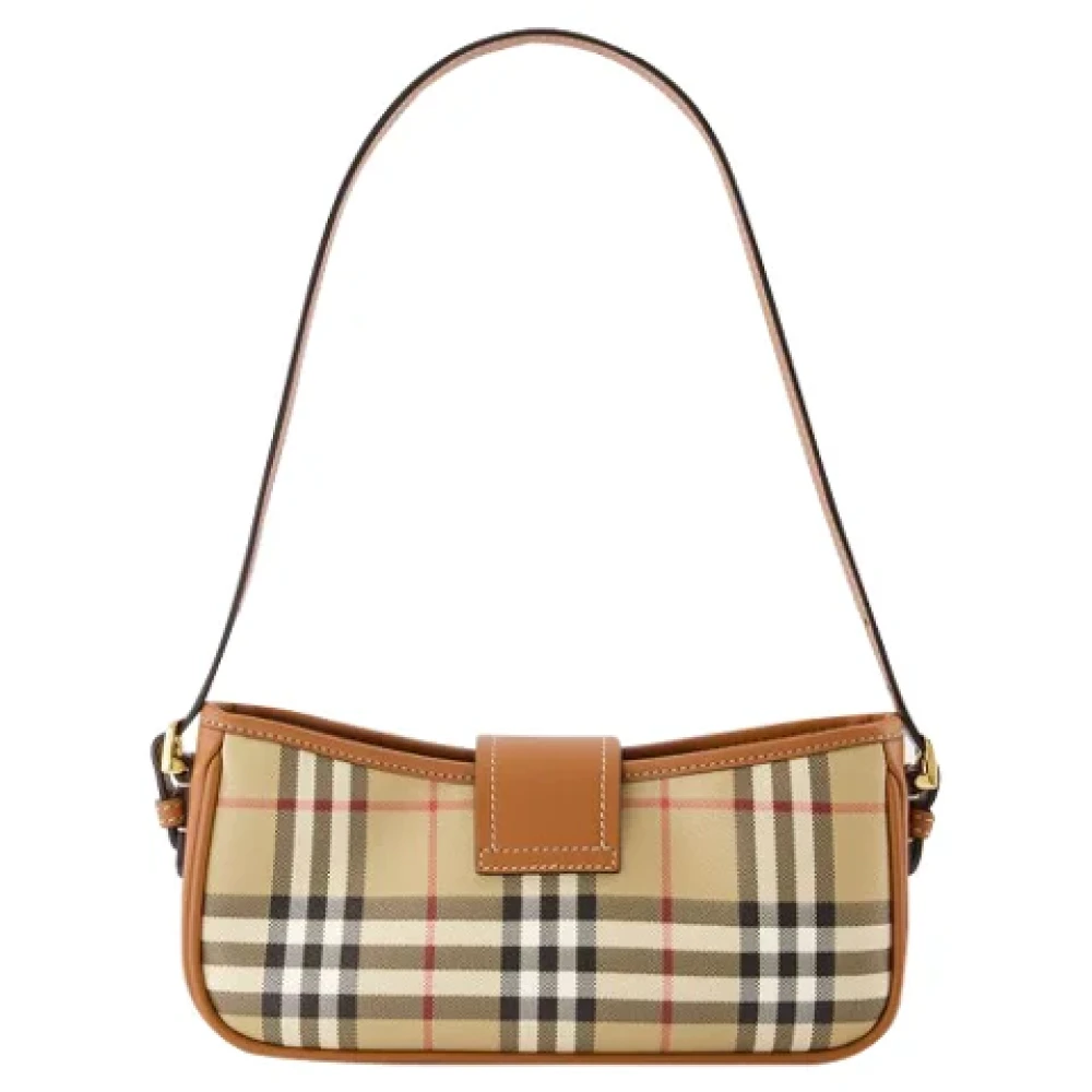 Burberry Leather shoulder-bags Brown Dames