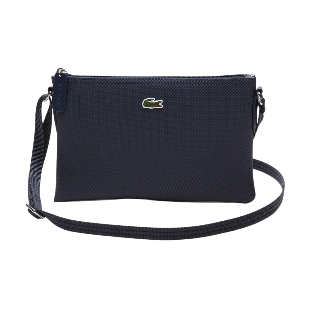 Lacoste Donna Blu Borse, Taglia Unica, New,
