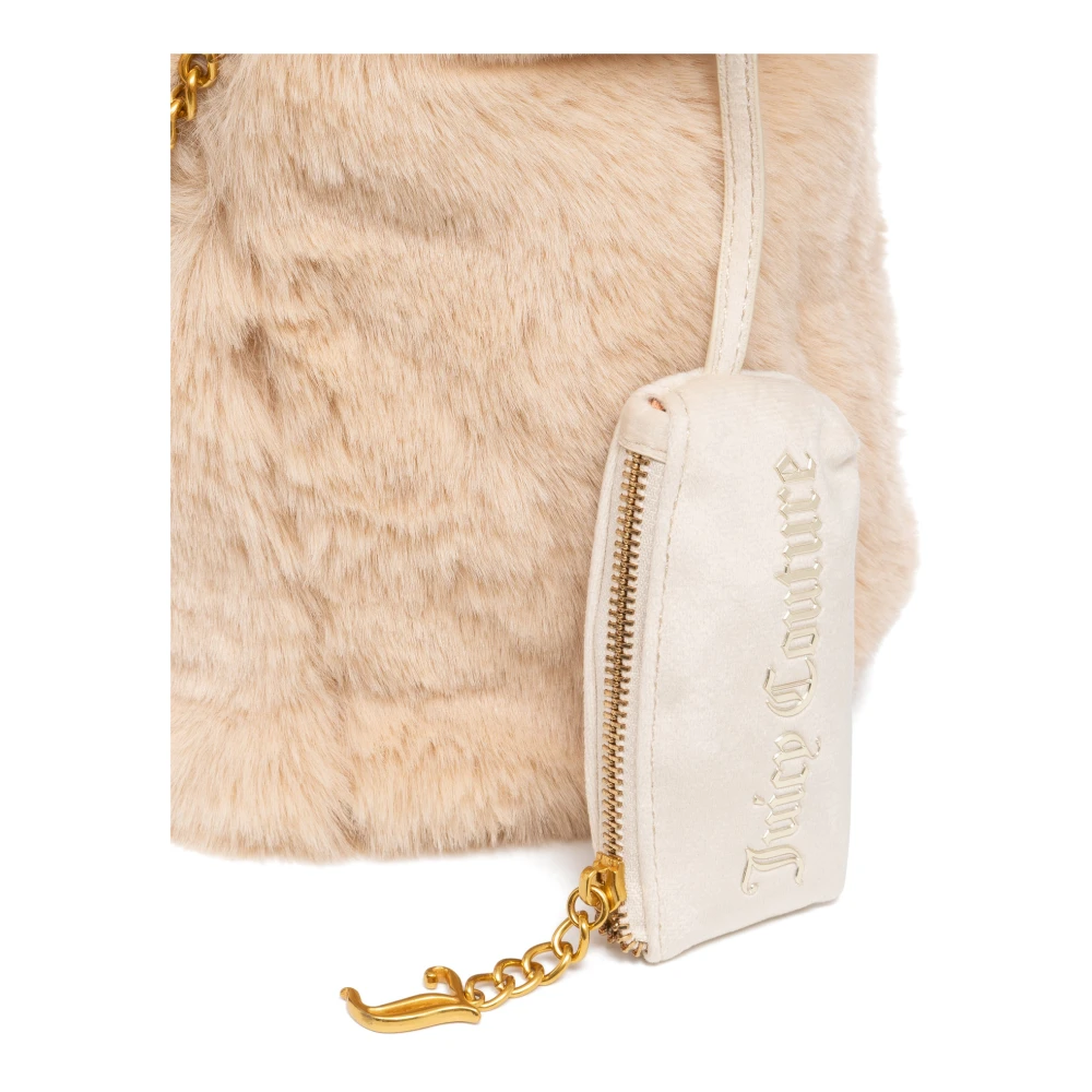 Juicy Couture Stijlvolle Tote tas met verstelbare band Beige Dames