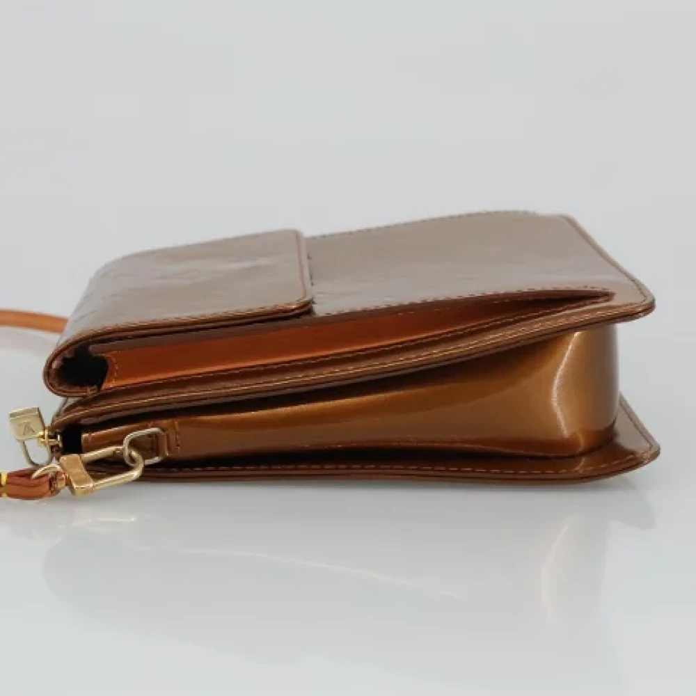 Louis Vuitton Vintage Pre-owned Leather pouches Brown Dames