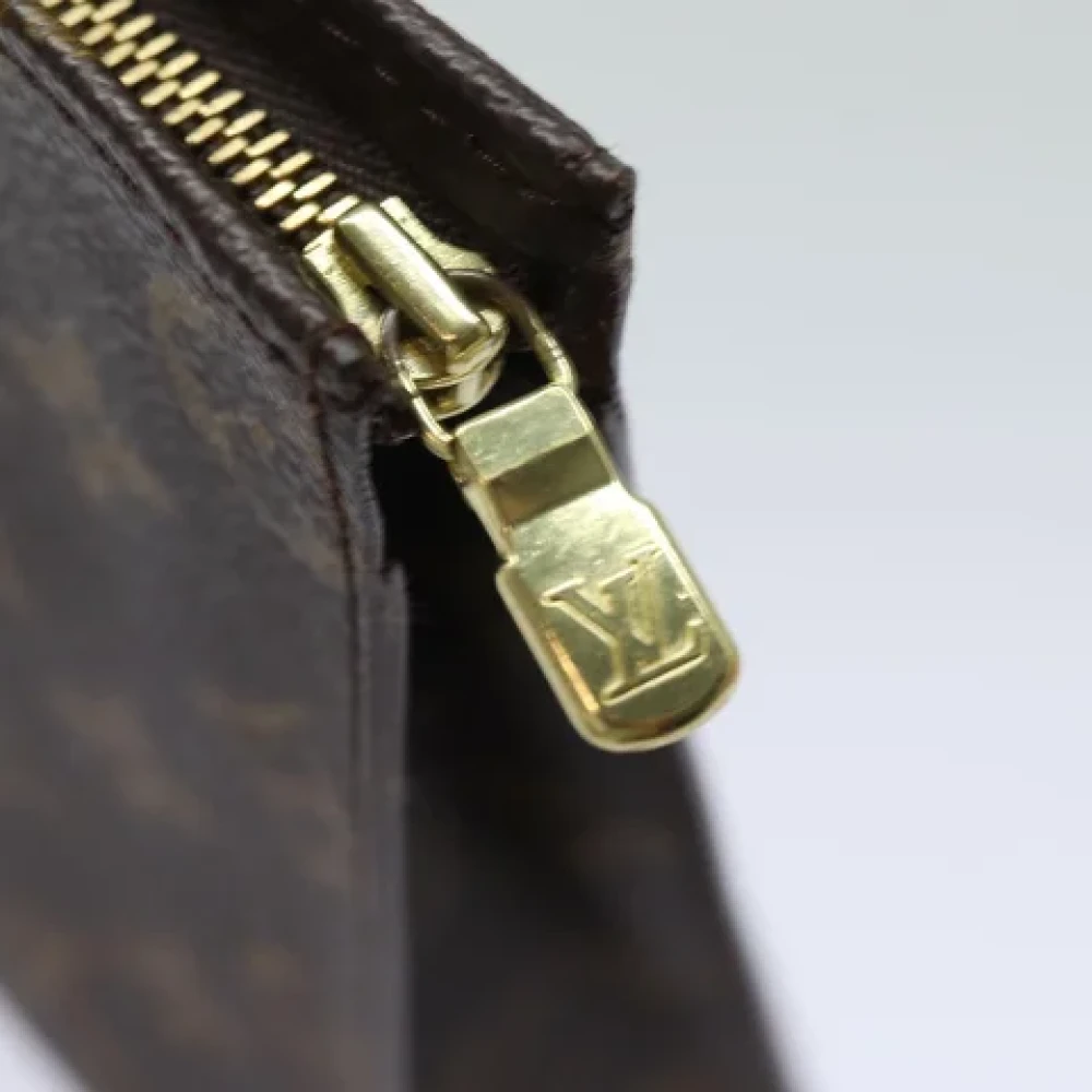 Louis Vuitton Vintage Pre-owned Canvas pouches Brown Dames