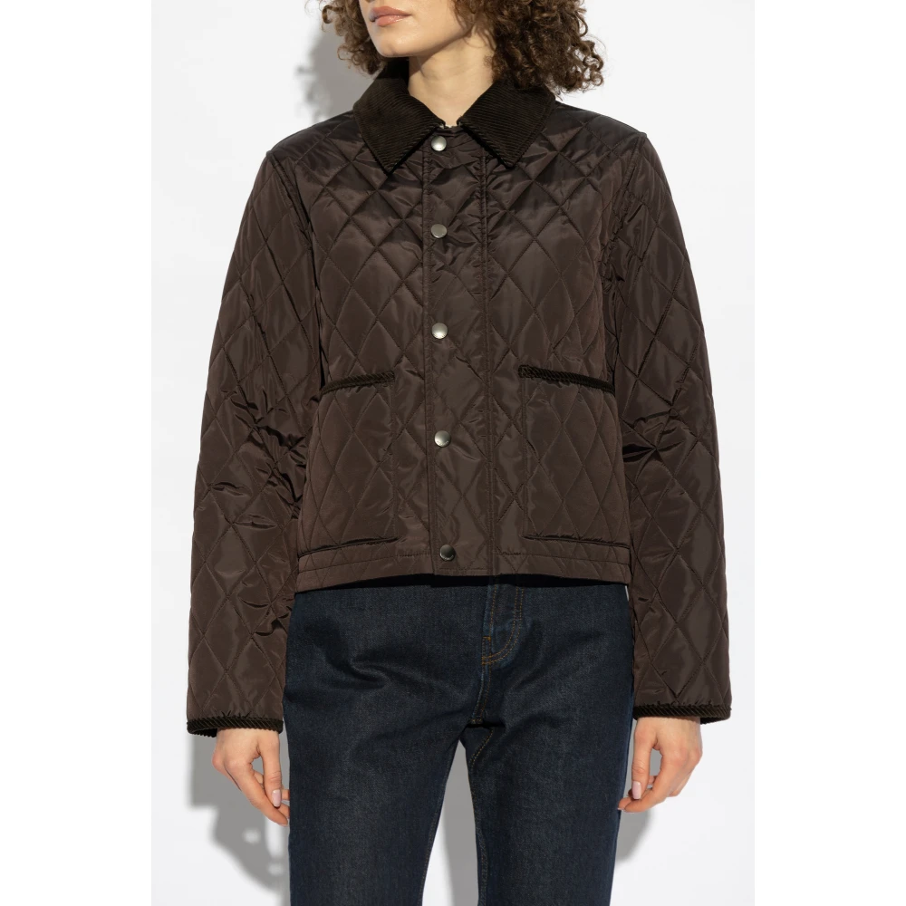 Burberry Gewatteerde jas Brown Dames