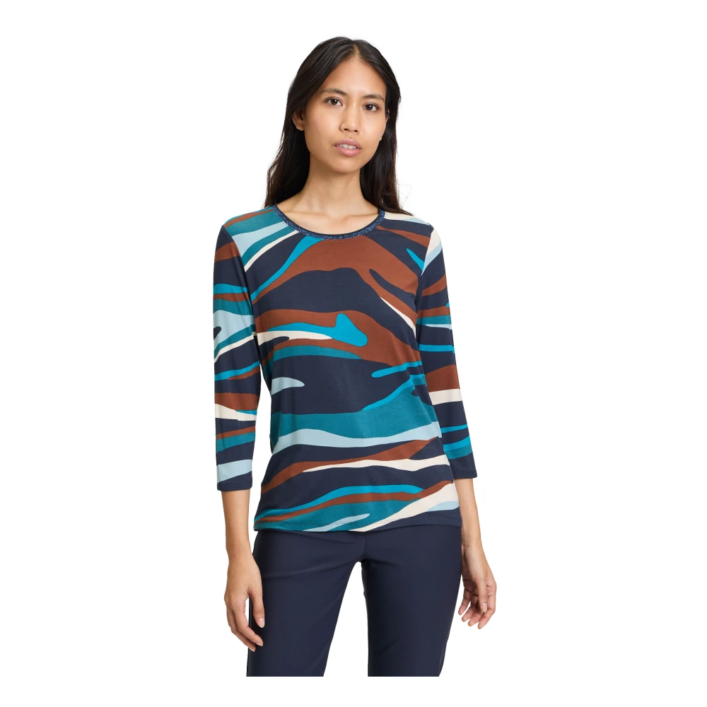 Betty Barclay Dierenprint Basic Shirt Multicolor Dames