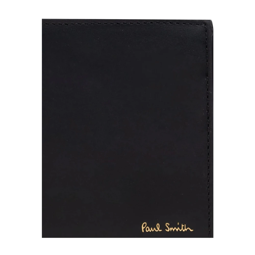 PS By Paul Smith Klassieke Leren Portemonnee Black Heren