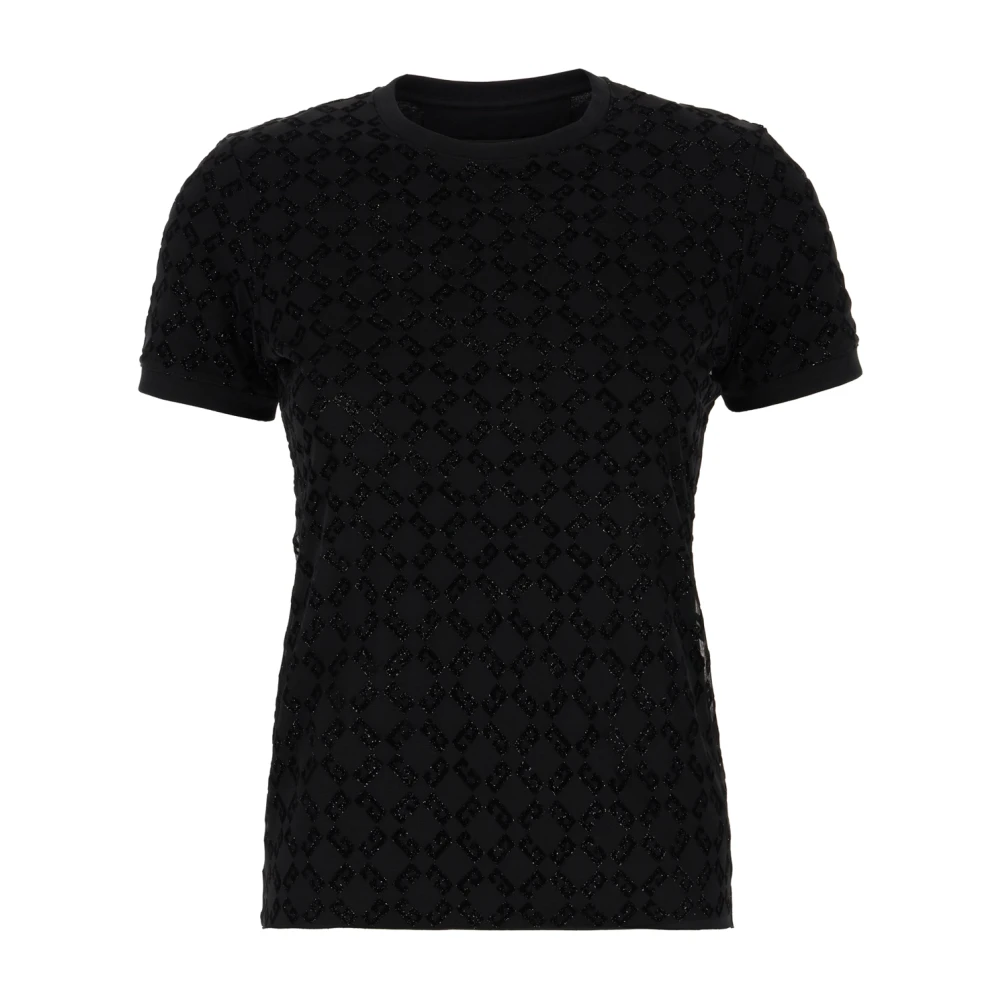 Givenchy Double-Layered Slim Fit T-Shirt Black Dames
