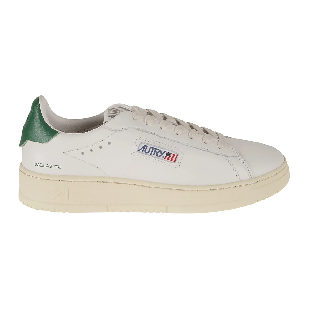 Autry Läder Låg Topp Sneakers White, Herr