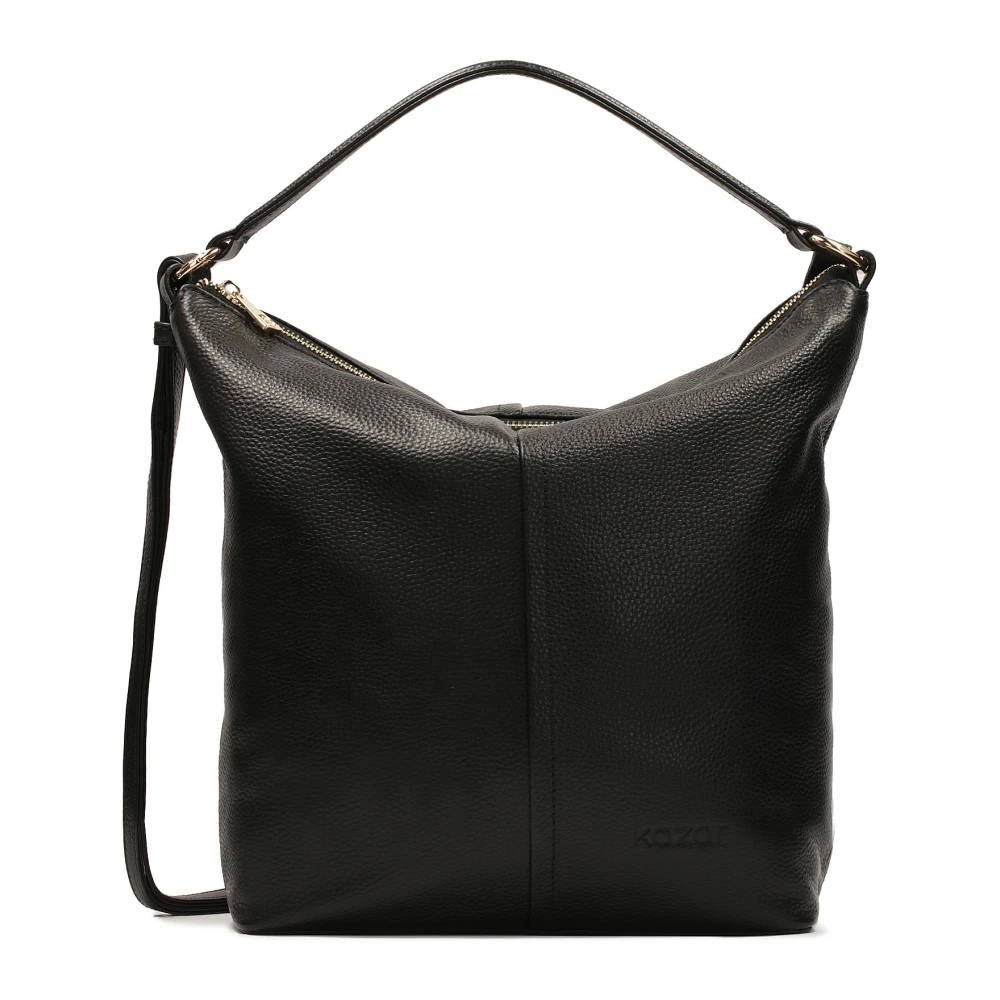 Kazar Losse handtas met twee banden Black Dames