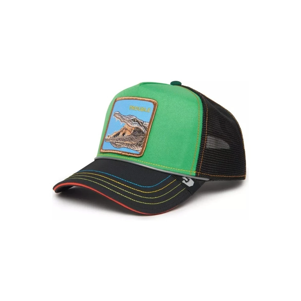 Goorin Bros Groene Krokodil Trucker Cap Green Heren