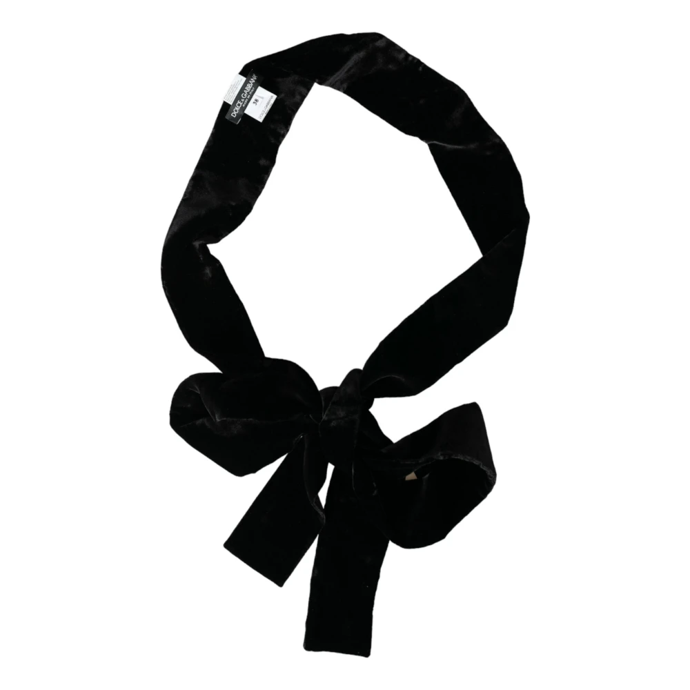 Dolce & Gabbana Women's Black Wide Waist Belt - Belts - Xs - Accessories