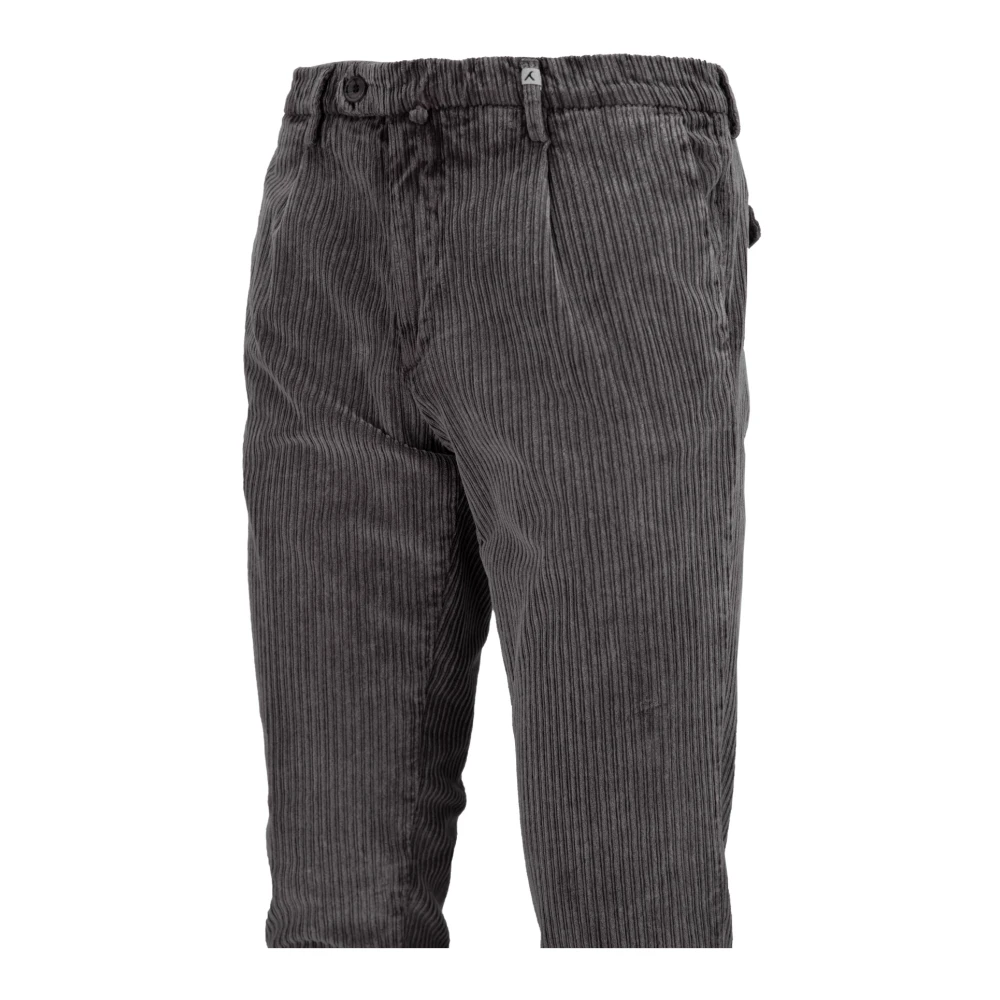 Myths Heren Knoop Rits Broek Gray Heren
