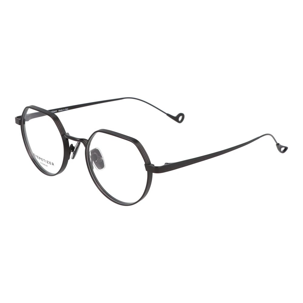 Eyepetizer Stijlvolle Metalen Bril Tony Opt Black Unisex