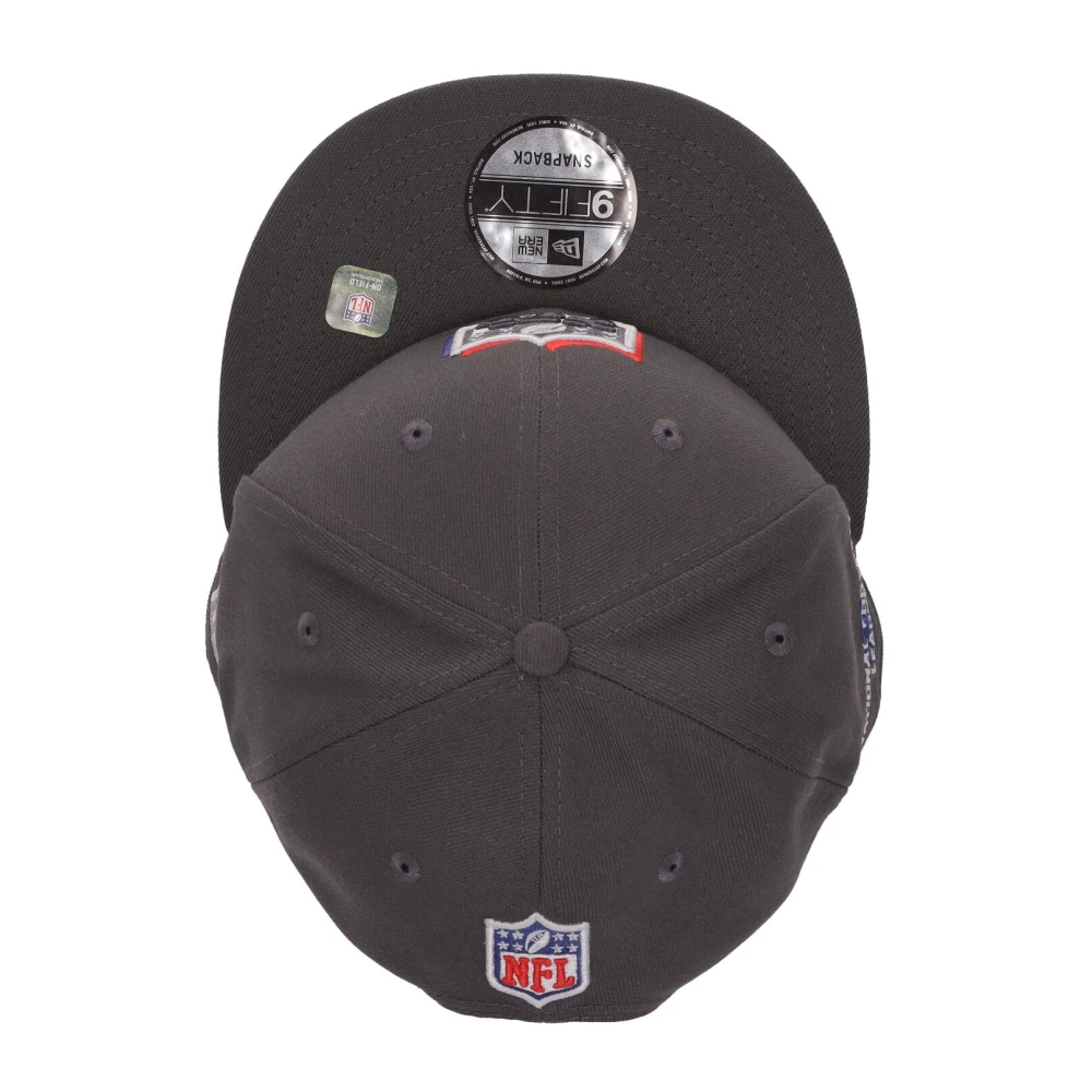 new era NFL Draft Grafiet Platklep Hoed Gray Unisex
