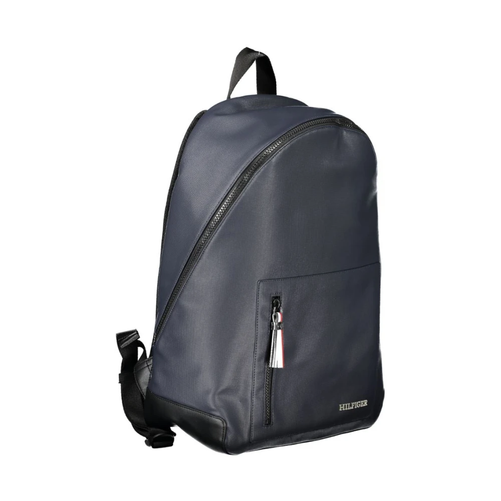 Tommy Hilfiger Blauwe Polyethyleen Rugzak voor Mannen Blue Heren